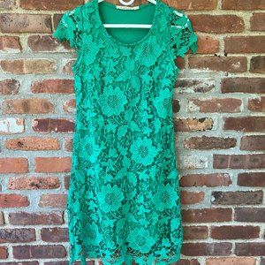 Solitaire Green Lace Dress